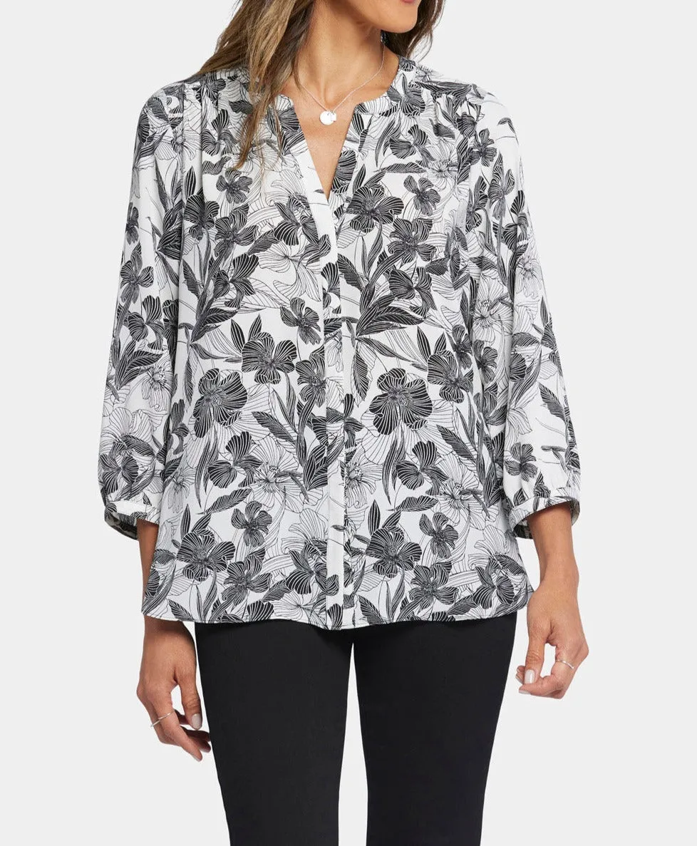 Pintuck Blouse