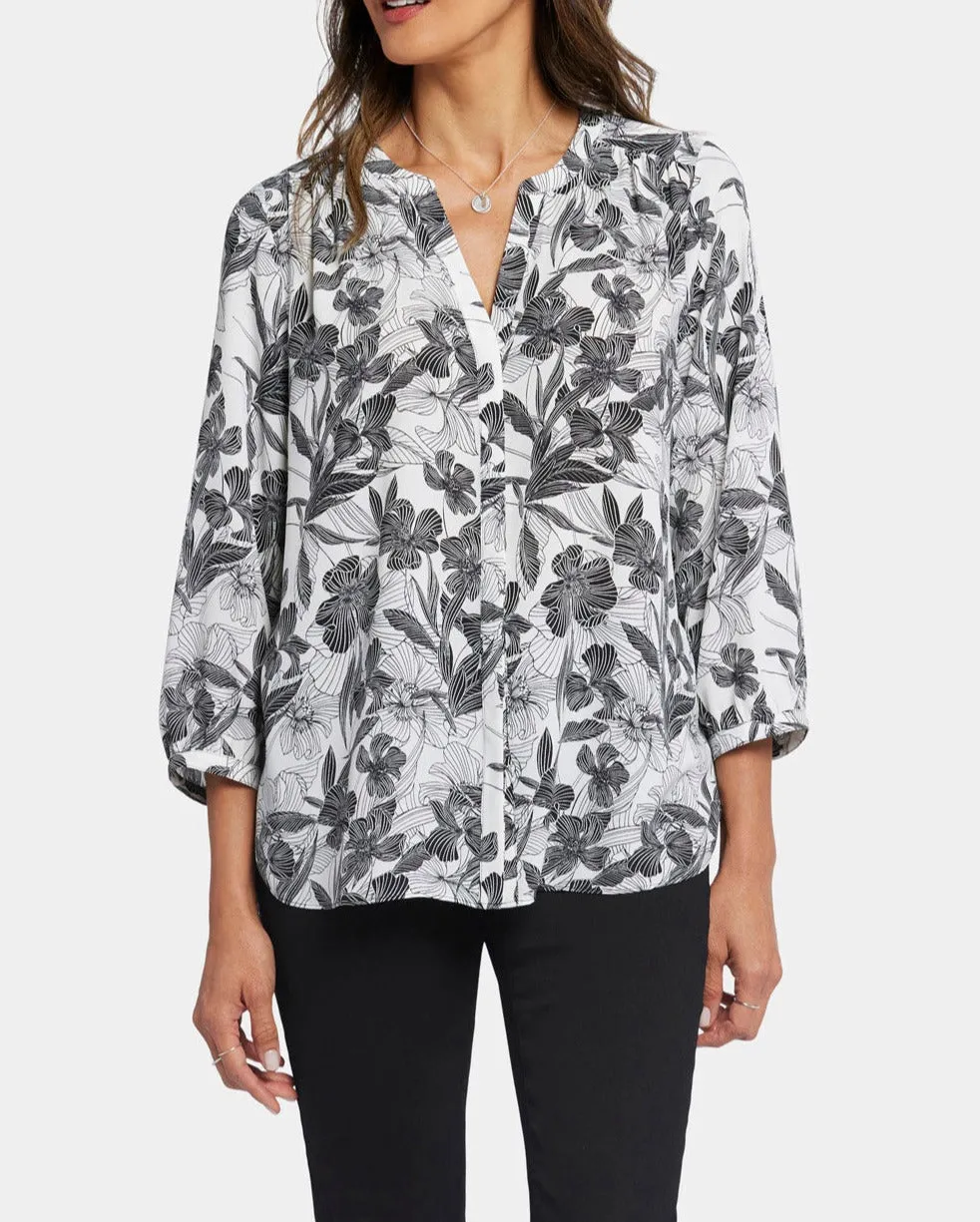 Pintuck Blouse